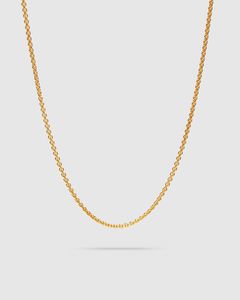 Rolo Chain Gold 24.5Inch / ロロ チェーン ゴールド ネックレス