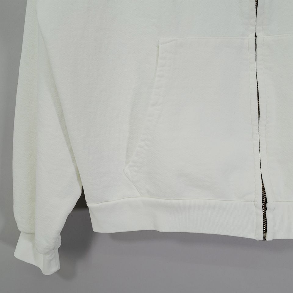 [Basketcase]SUCKER, zip hoodie/WHITE.       要在庫確認 Basketcase - Sucker Zip Hoodie | HBX - Globally Curated