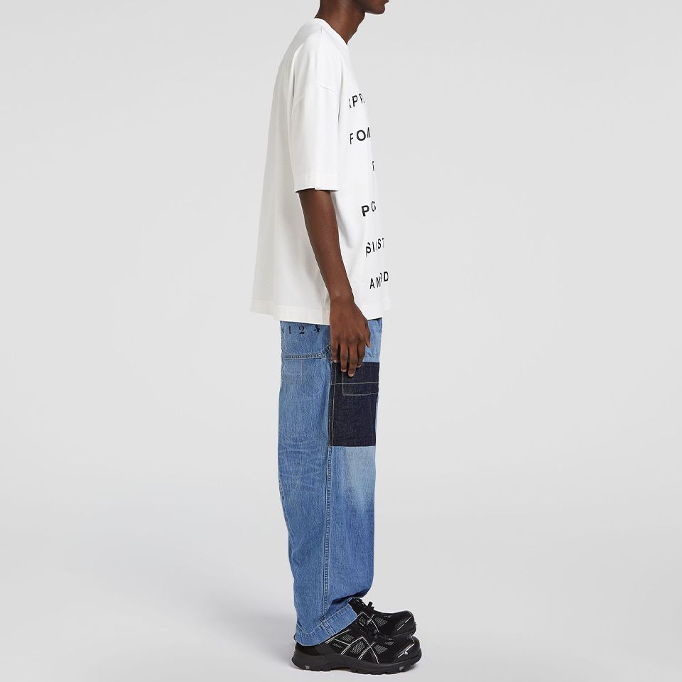 【Last1 XL】 DM1-1 Denim Cargo [CUSTOMISED] Light Indigo