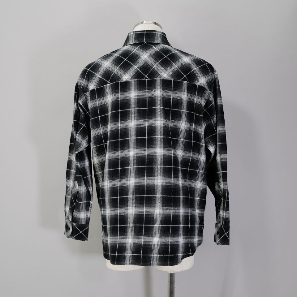 Rafu - Last1 M 【Rafu】 Standard shirt Black | River