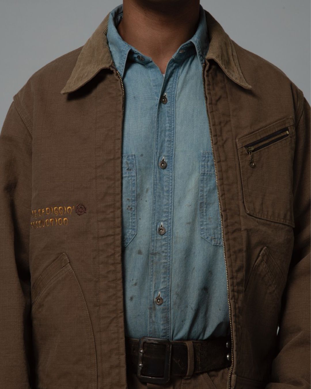 BWU-MBCS / METAL BUTTON CHAMBRAY SHIRT