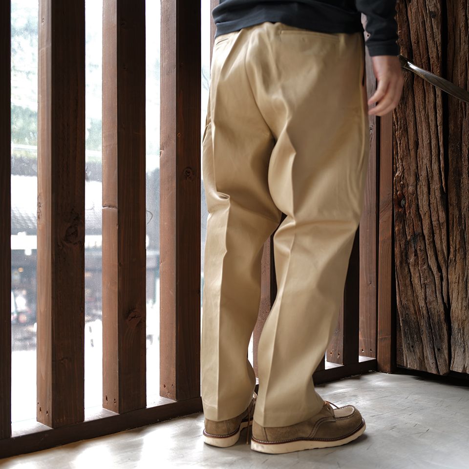 CHINO PANTS (TYPE-XF)  BEIGE