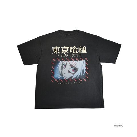 完売品 L THE SUGAR PUNCH BLEACH Tシャツ BK コン