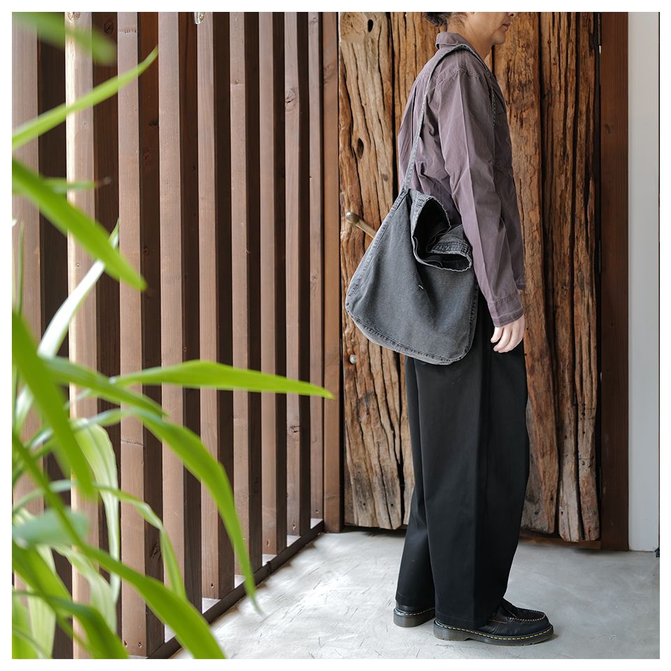 【OUR LEGACY】Black Enzyme Canvas☆スリングバック OUR LEGACY - SLING BAG Black Enzyme Canvas | River