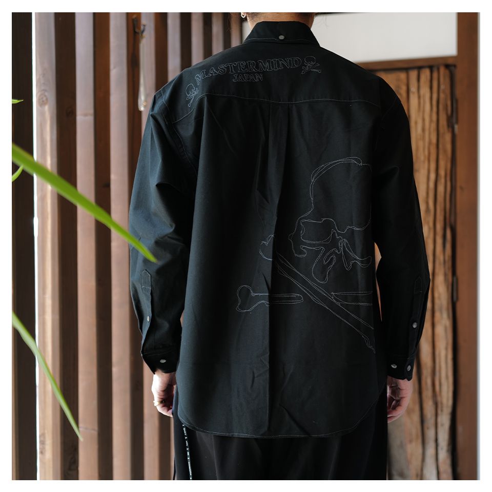 【mastermindJAPAN】 OXFORD SHIRT  BLACK
