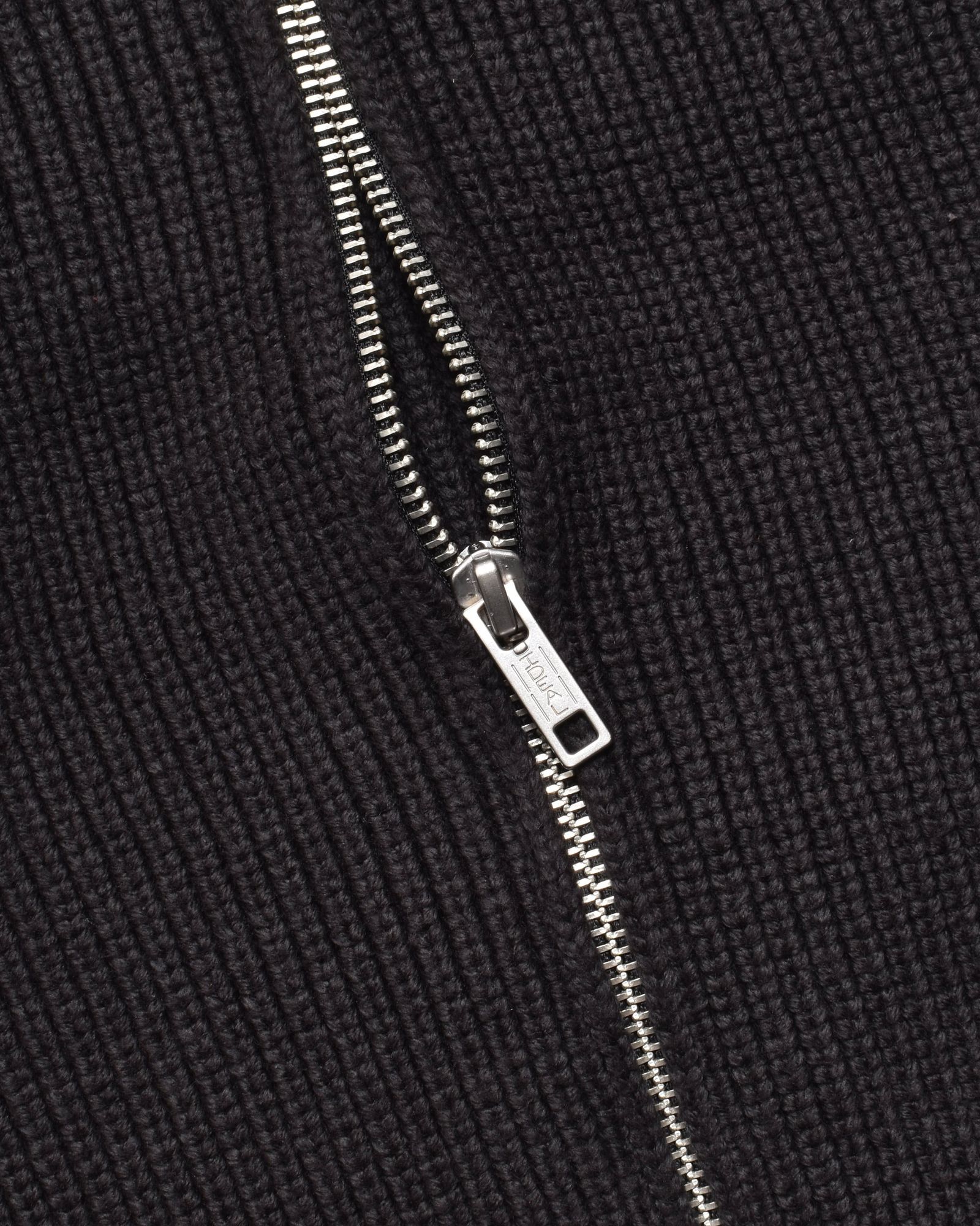 Heavyweight Trucker Knit Blouson  C.gry