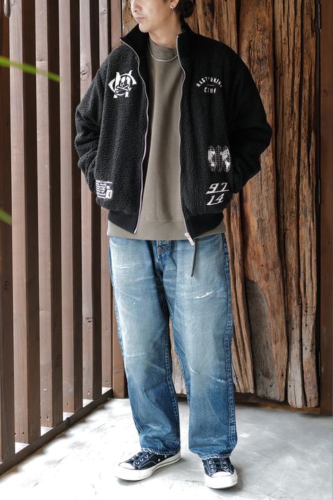 SEQUEL x FRAGMENT  SQ-24AW-PT-09 DAMAGE DENIM PANTS