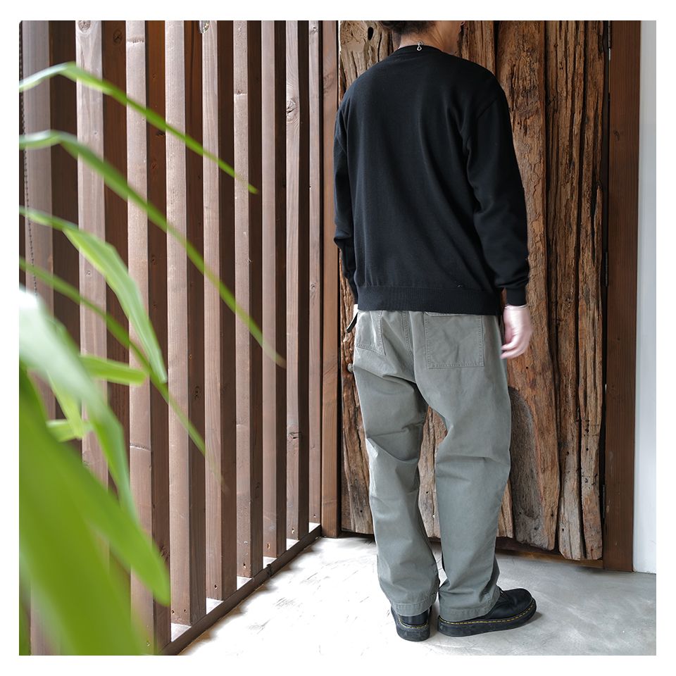 SEQUEL - SQ-25SS-PT-02 BAKER PANTS (TYPE-BK) OLIVE | River