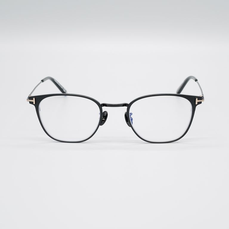 TOM FORD EYEWEAR FT5864DB-48002 メガネ フレーム  /アジアンフィット【日本企画】(ブラックチタン）/ユニセックス River