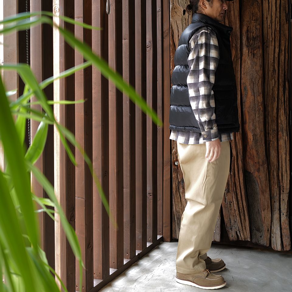 CHINO PANTS (TYPE-XF)  BEIGE