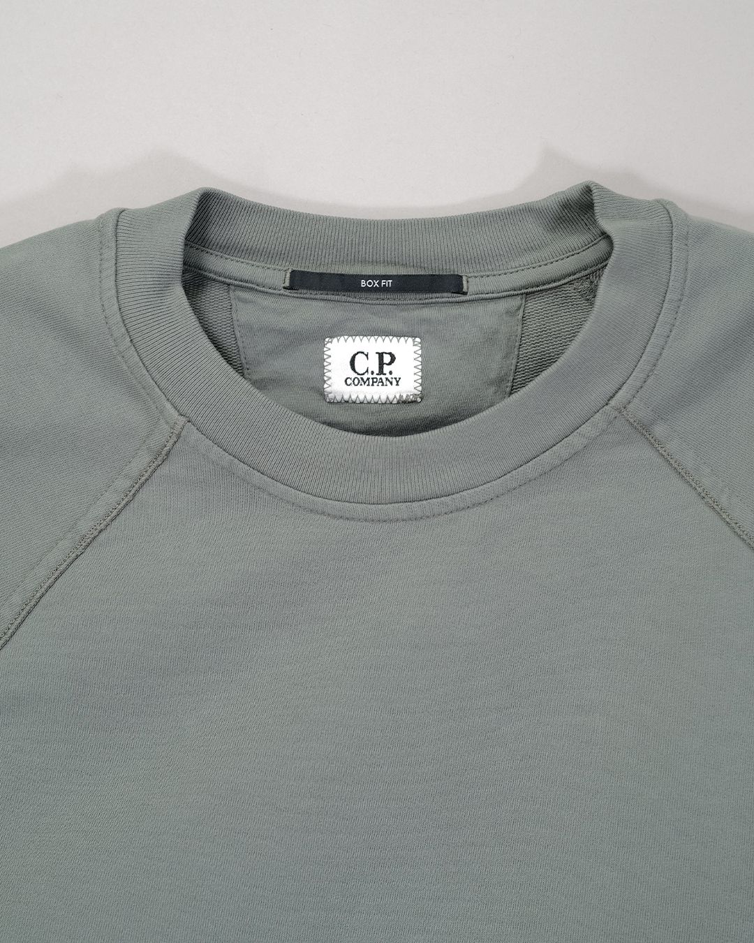 LIGHT FLEECE SHORT SLEEVE SWEATSHIRT  [GUNMETAL]