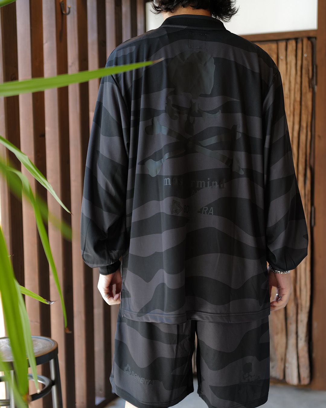 【mastermindJAPAN】 xBONERA  LONG SLEEVE SOCCER SHIRT