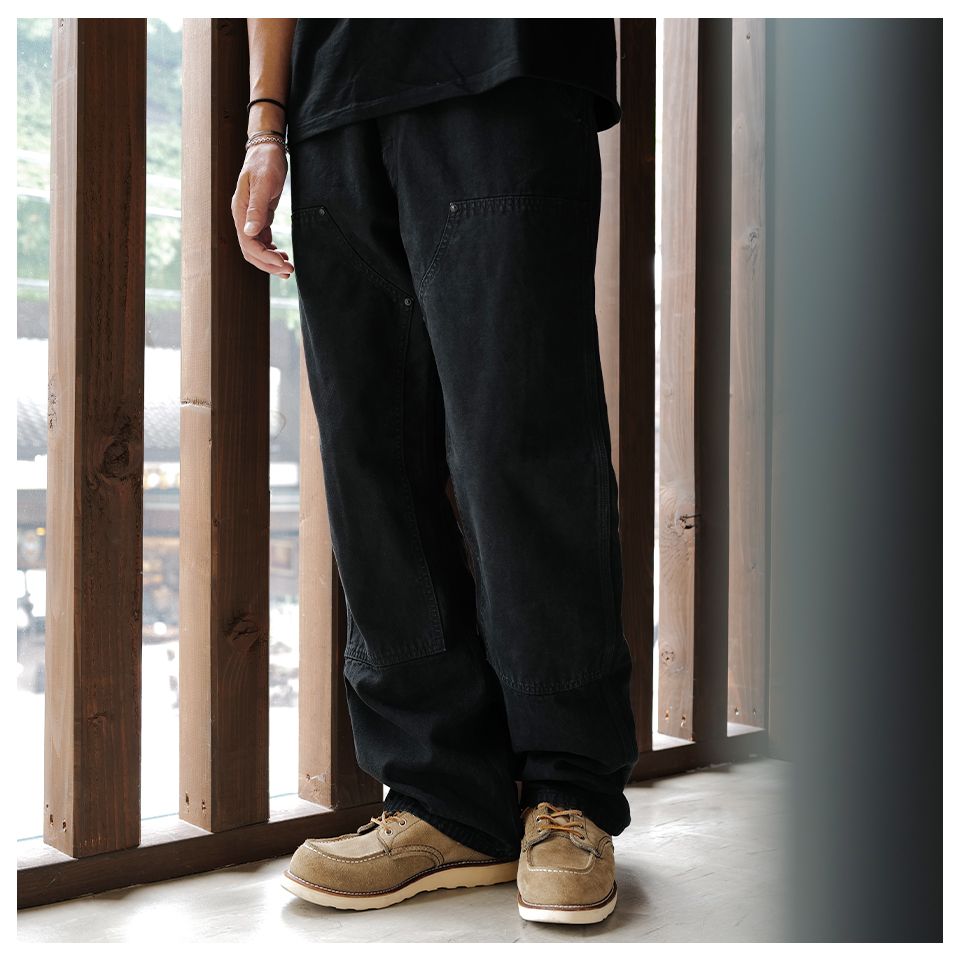 【MIYAGI HIDETAKA】 MH029 Work Pants BLACK