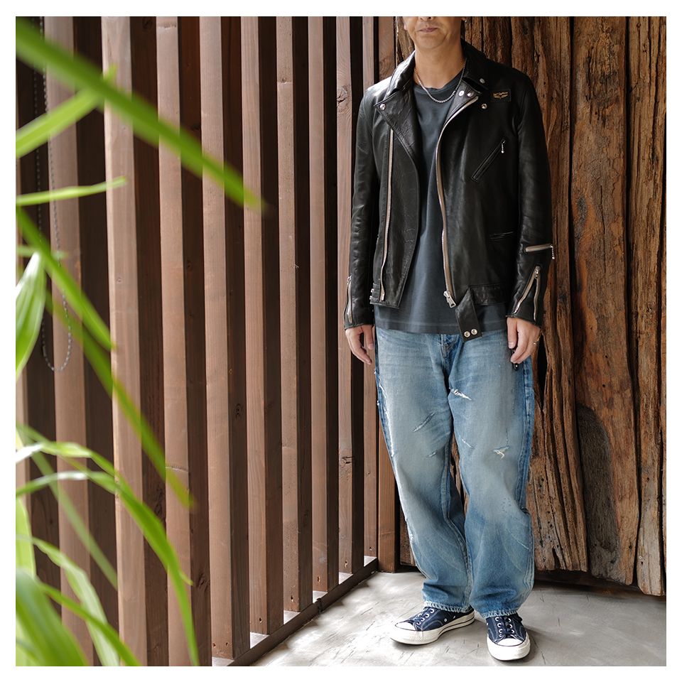 SQ-25SS-PT-06  x FRAGMENT DAMAGE DENIM PANTS  INDIGO
