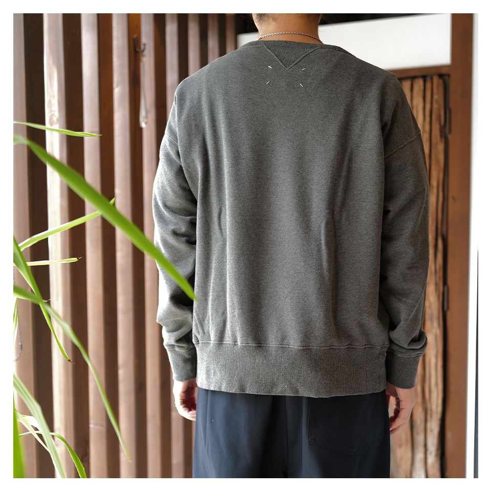 スウェット  クルーネックセーター / グレー