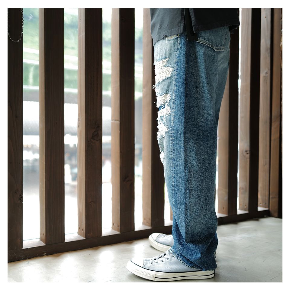 【Last1 Size28】 WDS × MINEDENIM L.Straight 5pocket