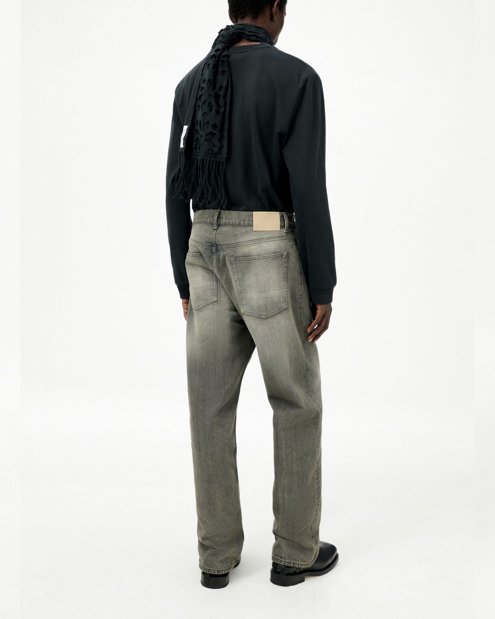 THIRD CUT   Ash Dust Chain Twill