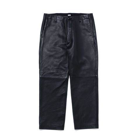 LEATHER PANTS (TYPE-F)  Black
