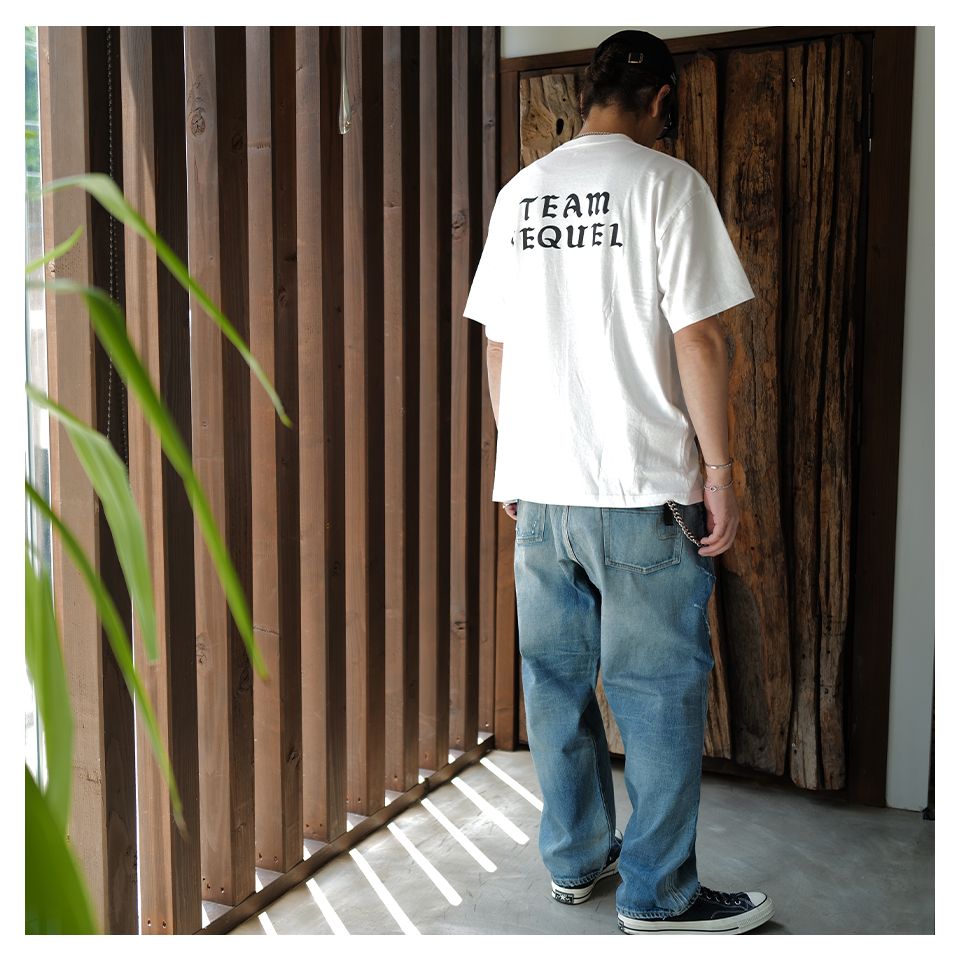 SQ-25SS-ST-03 T-SHIRT  WHITE