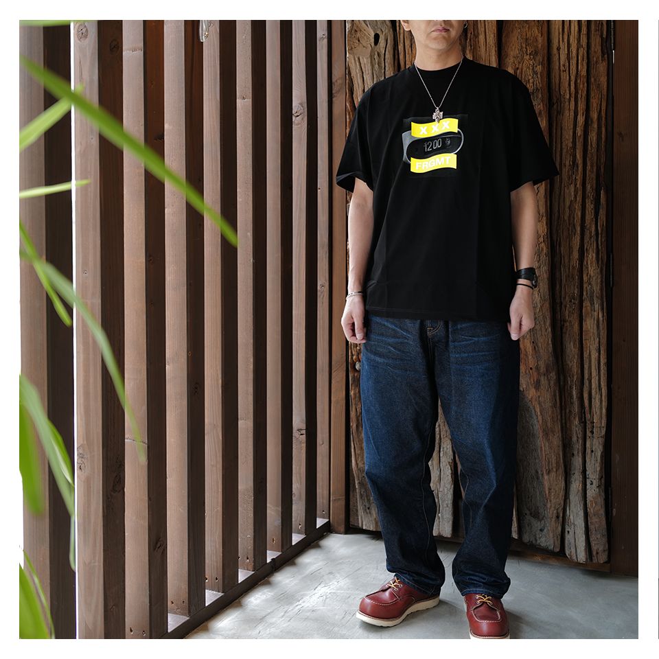 【Last1点 XXL】GX-S25-12FST-01 XXX 12th ANNIVERSARY T-SHIRT  xFRAGMENT  BLACK