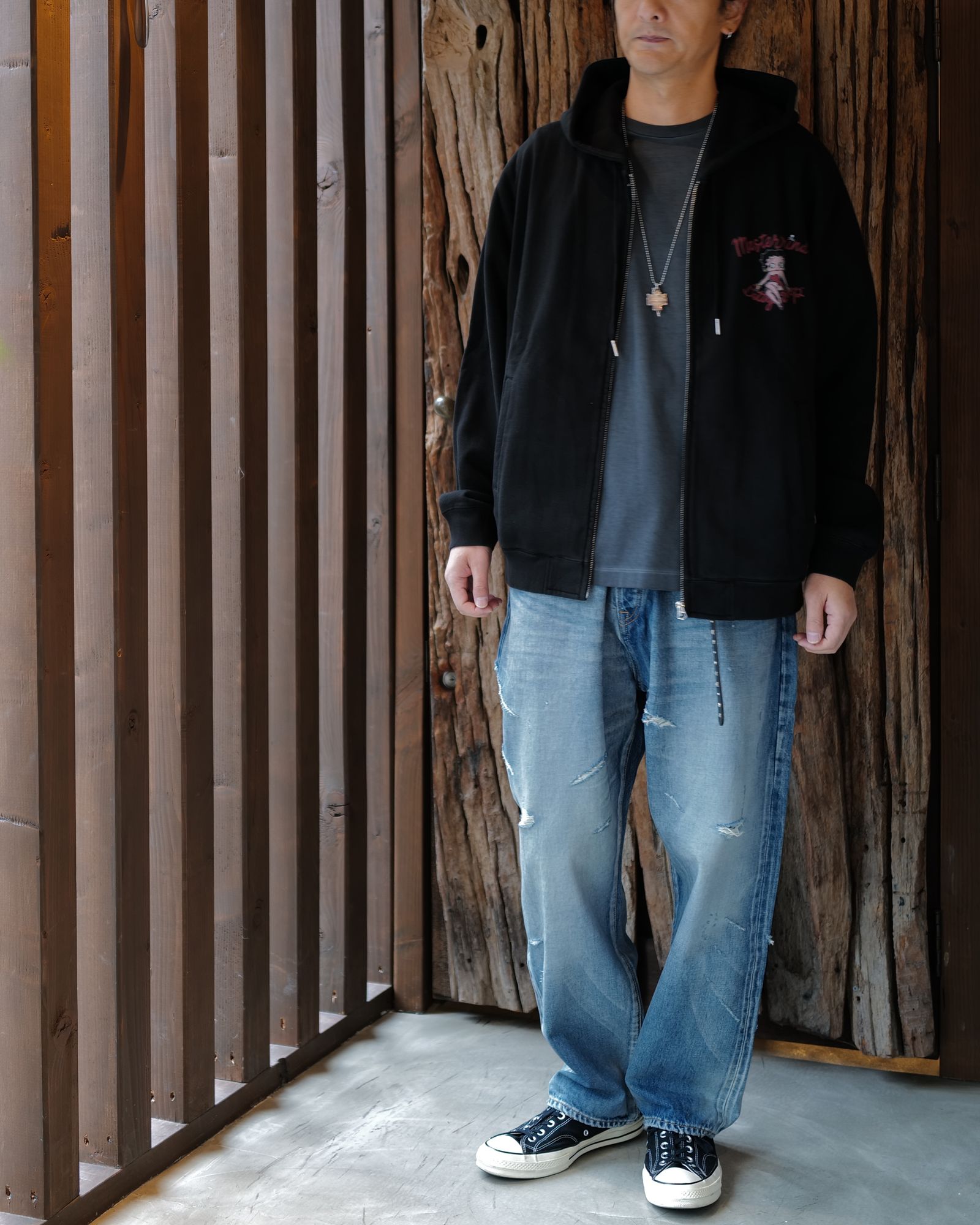 BETTY BOOP × MASTERMIND WORLD <REGULAR FIT>