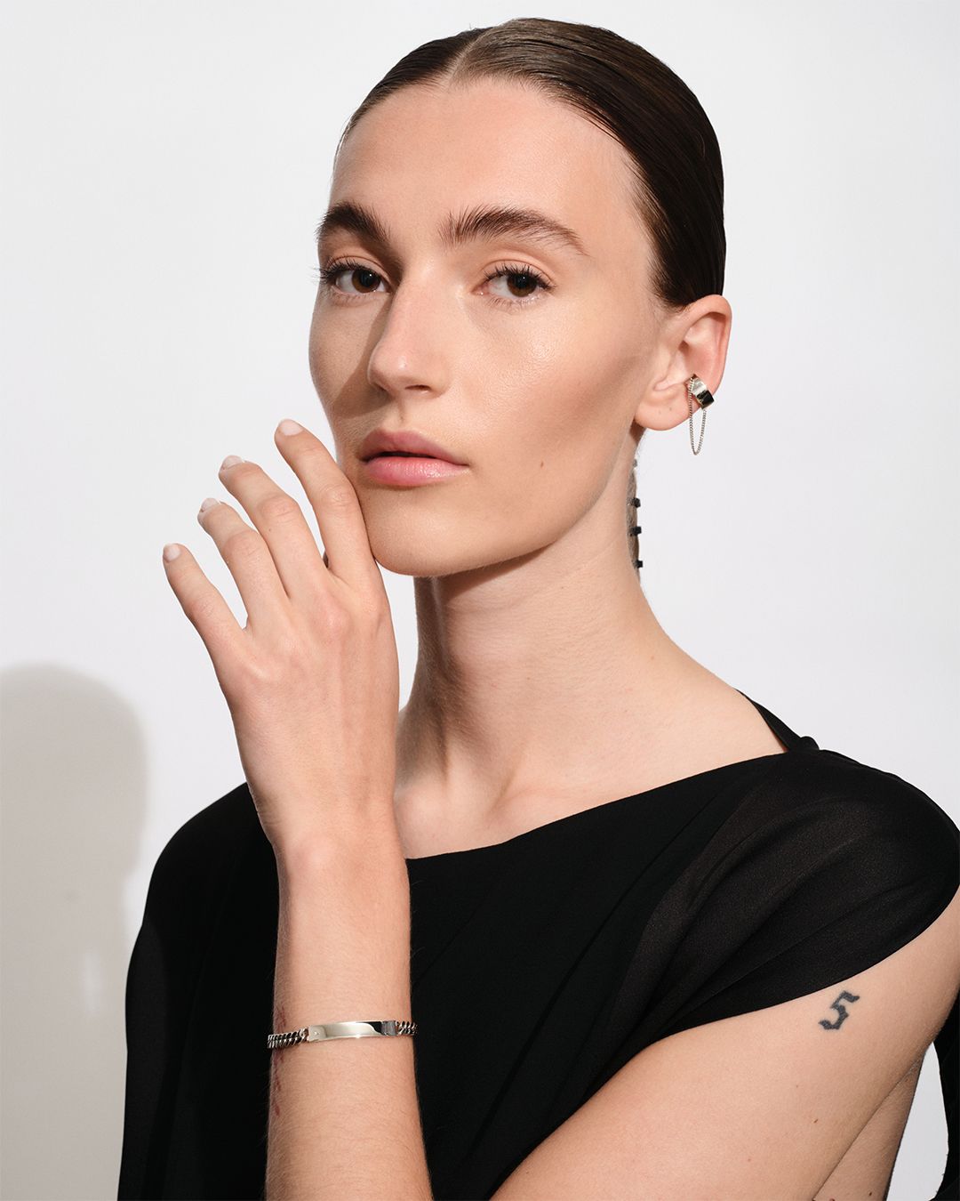 ID Bracelet (IDブレスレット) 7.7Inch (19.5cm) スターリングシルバー925 メンズ レディース