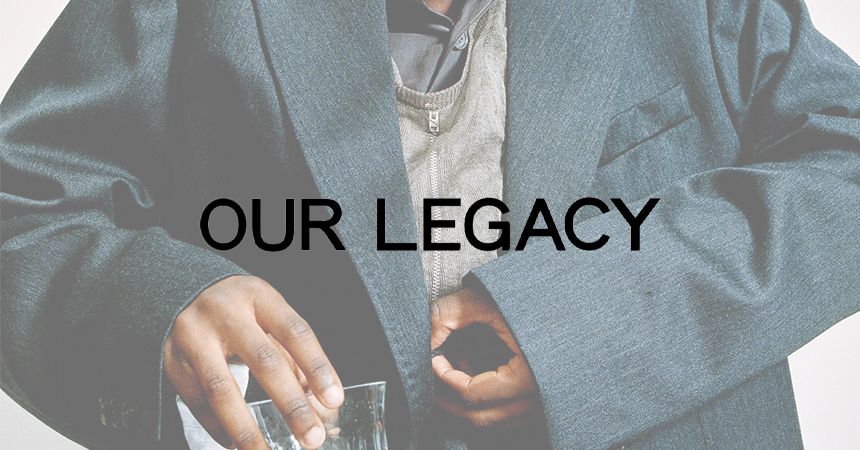 OUR LEGACY - CONTINUOUS STRAP Burgundy Chromexcel Leather