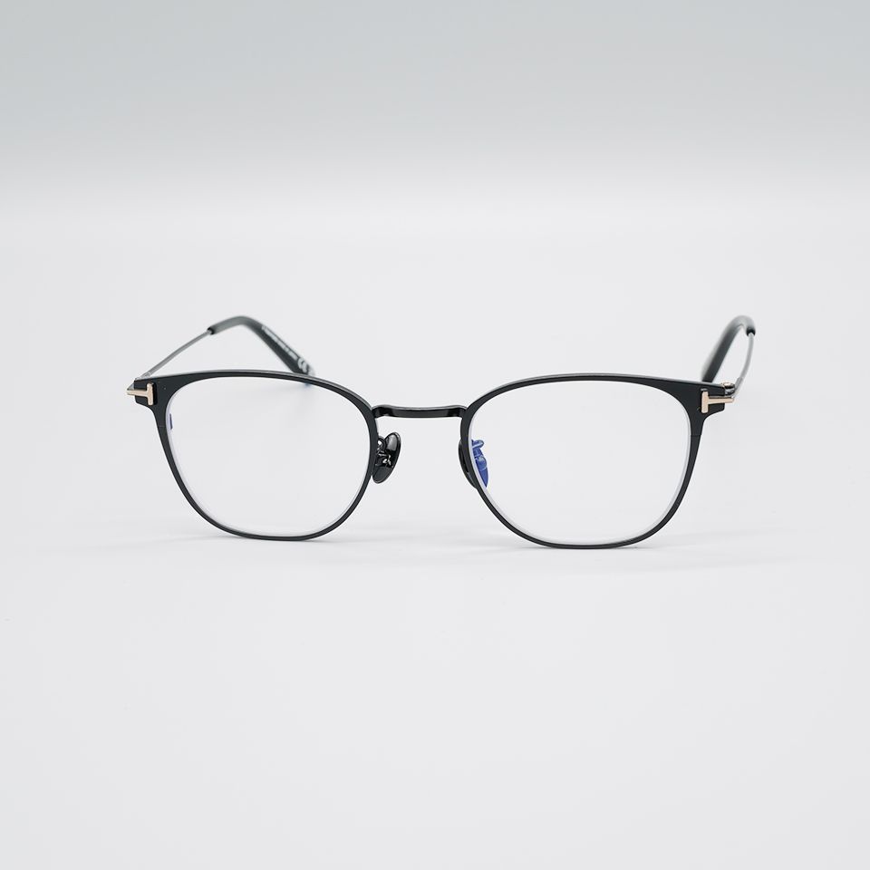 TOM FORD EYEWEAR - FT5864DB-48002 / メガネ フレーム  /アジアンフィット【日本企画】(ブラックチタン）/ユニセックス | River