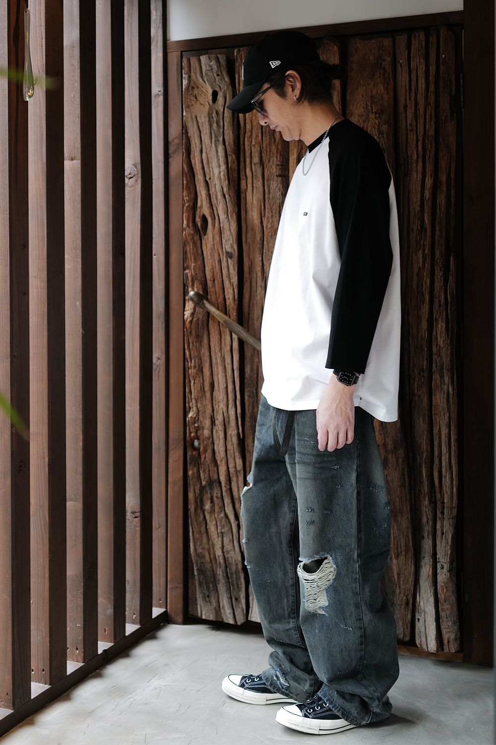 Basketcase】 BAGGY DENIM | 3121 | River