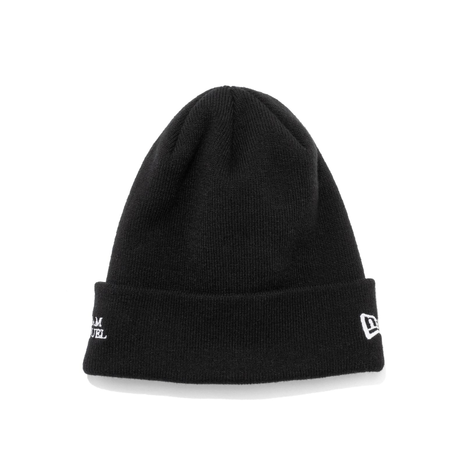 SQ-24AW-HT-01  BASIC CUFF KNIT  BLACK