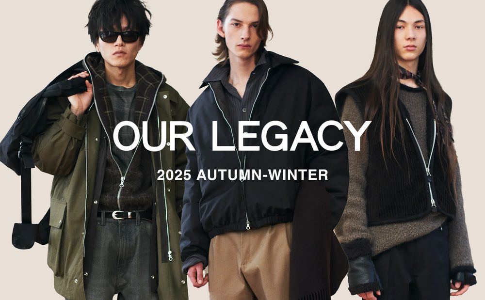 OUR LEGACY 2025 A&W Collection - CORE COLLECTION 入荷-