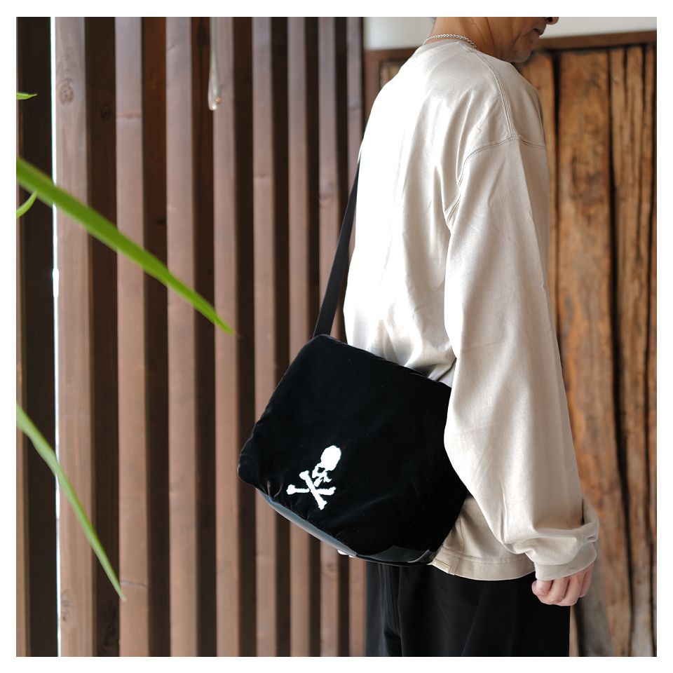 【mastermindJAPAN】 MESSENGER BAG  BLACK
