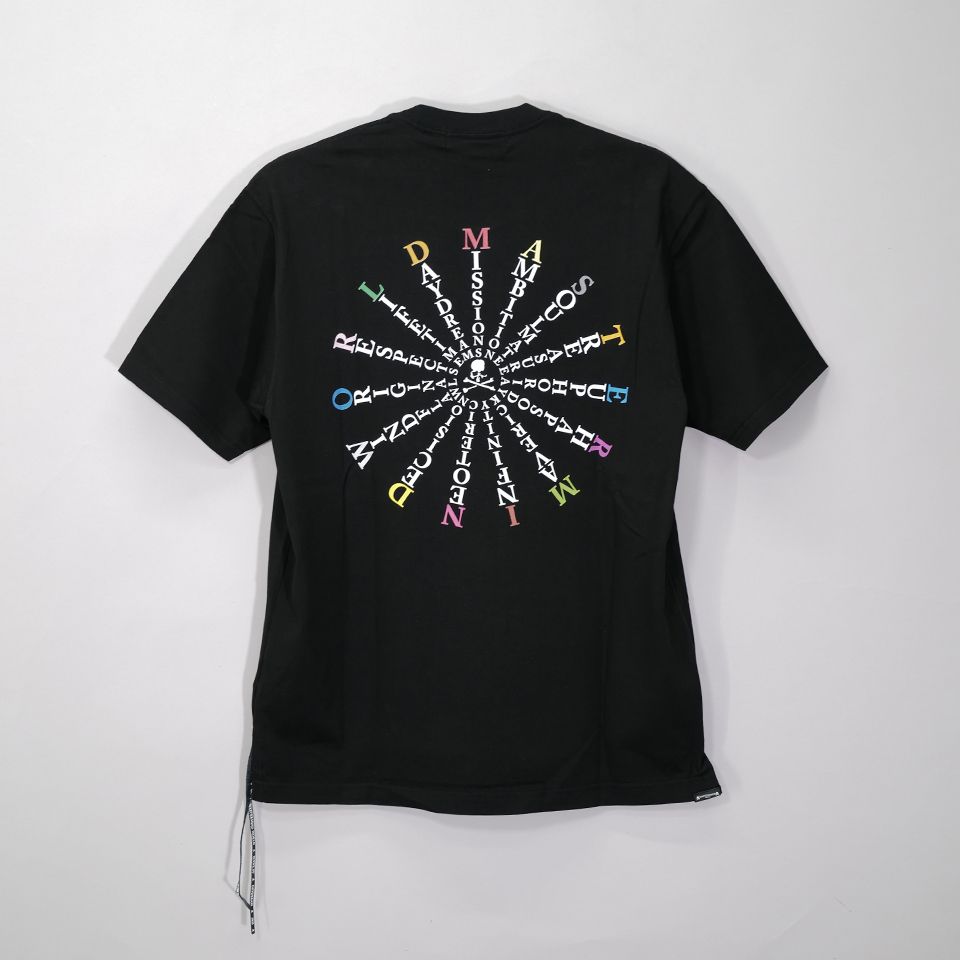 【MASTERMIND WORLD】 MASTERMIND WORLD COLLECTION SS TEE  BLACK