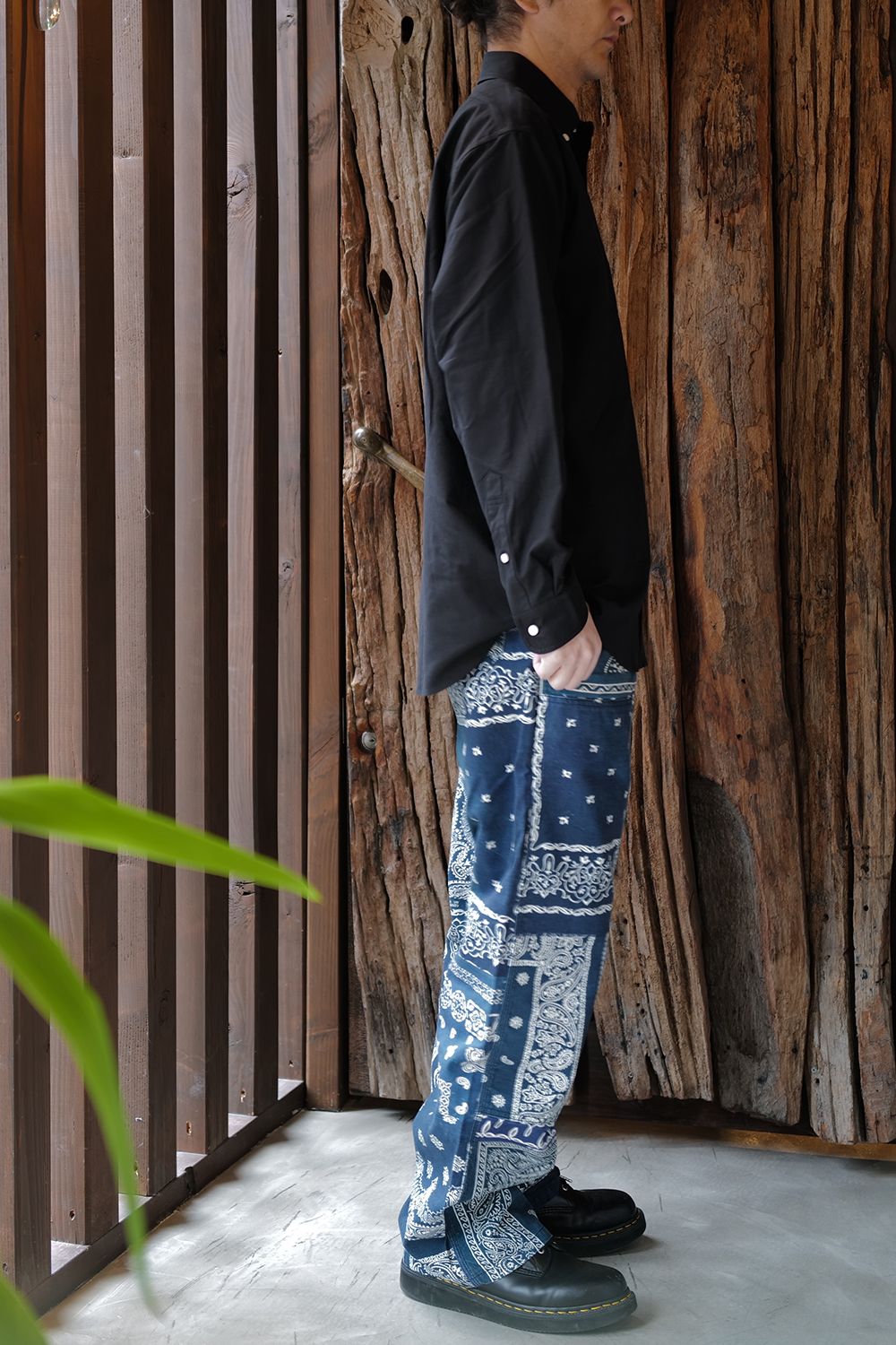 【MIYAGI HIDETAKA】 Bandana pants