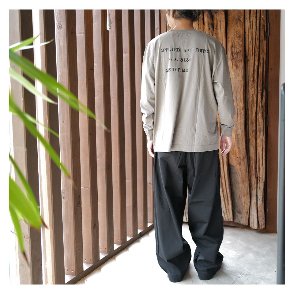 【Last1 SizeS】LM2-1 Long Sleeve T-shirt [SPRAY BACK PRINT]