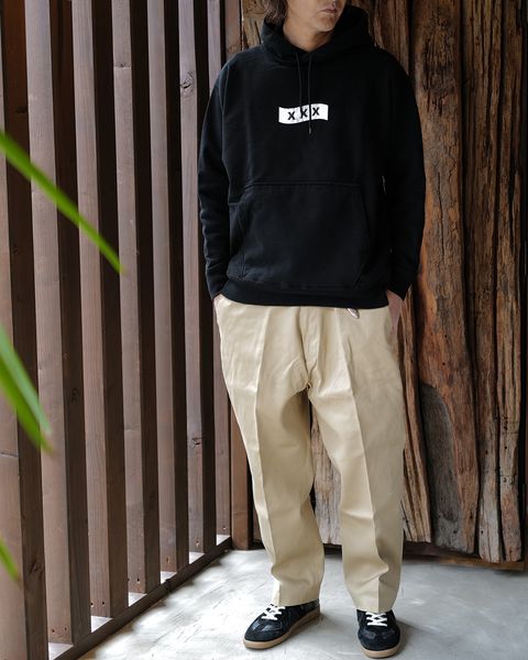 GODSELECTIONXXX - HALF ZIP JACKET OLIVE-