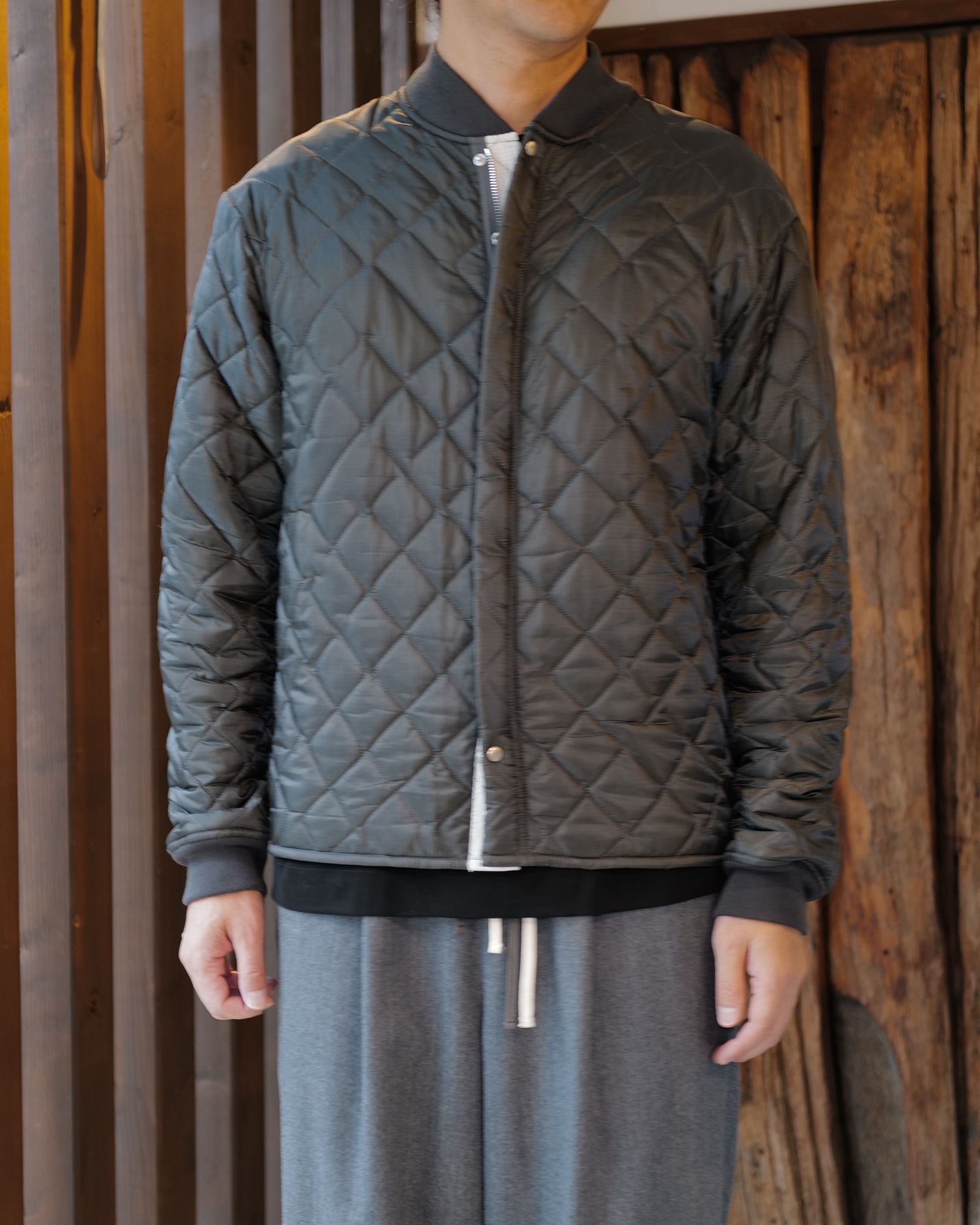 スウェット リバーシブルジャケット