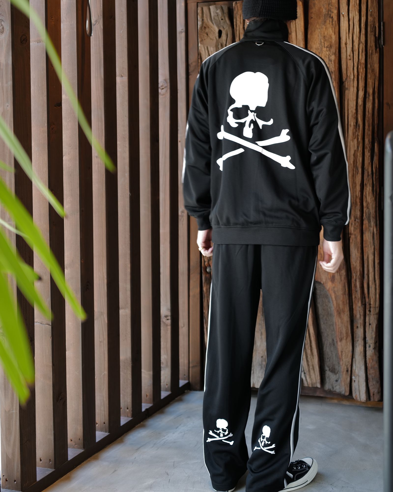 【MASTERMIND WORLD】x NEW ERA  PA SMTH JSY TR JKT MMW BLK WHT