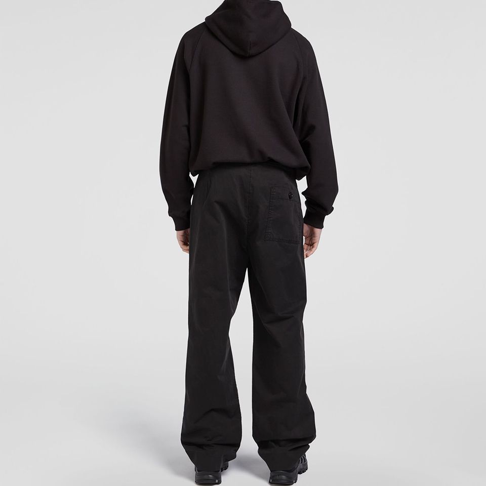 DM1-8 Pleated Pant ［Black］