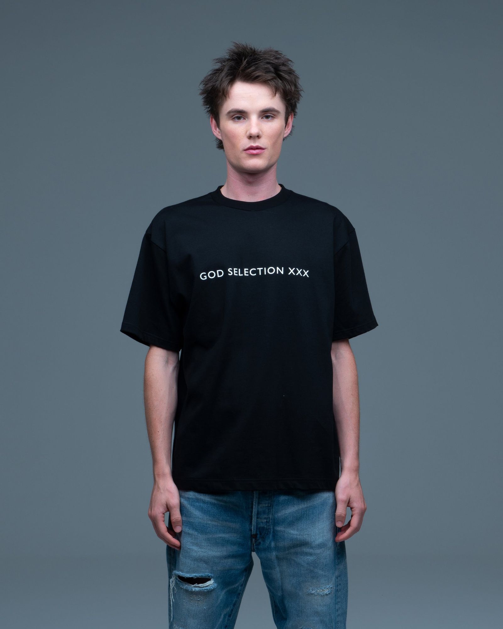 GX-S26-ST-15  T-SHIRT   [BLACK]