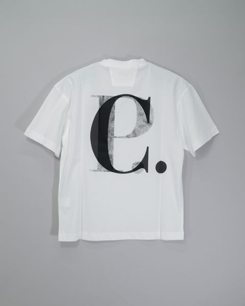 30/1 JERSEY SHORT SLEEVE LOGO T-SHIRT [WHITE]