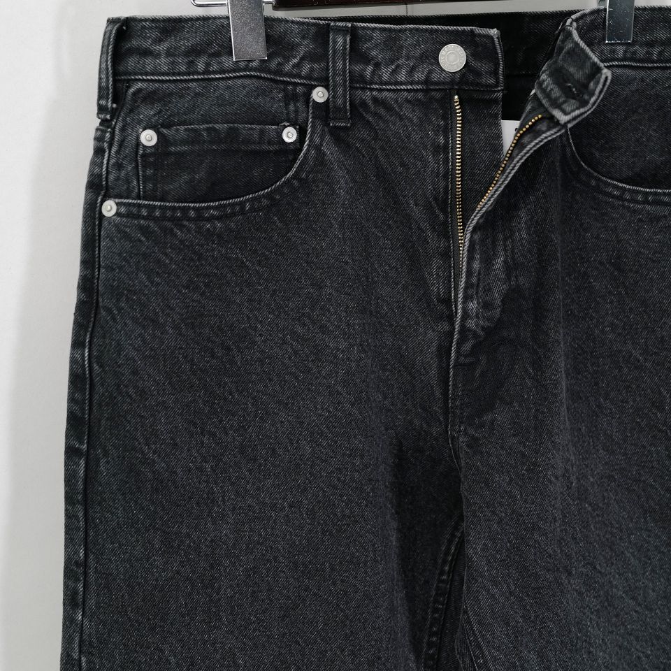 【Last1 XL】 【MIYAGI HIDETAKA】 Standard Pants BLACK DENIM