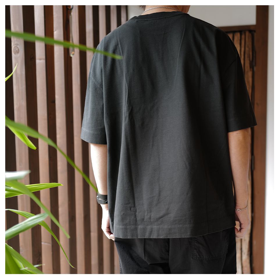【Last1 L】 LM1-4 Oversized T-shirt [CENTRAAL PROCESS] Charcoal