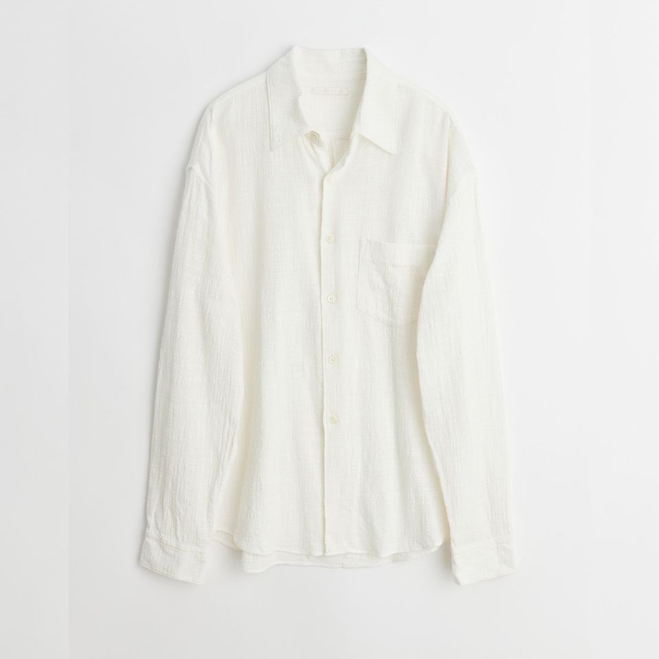 OUR LEGACY - COCO SHIRT Off White Air Cotton | River