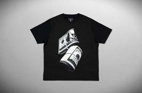 xTRIPPY ART  TEE $1,000  Black