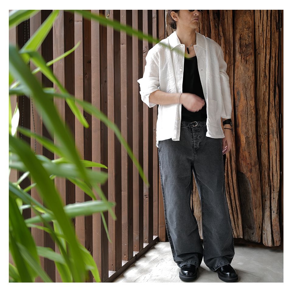 OUR LEGACY - STERN CHINO Black Enzyme Canvas | River