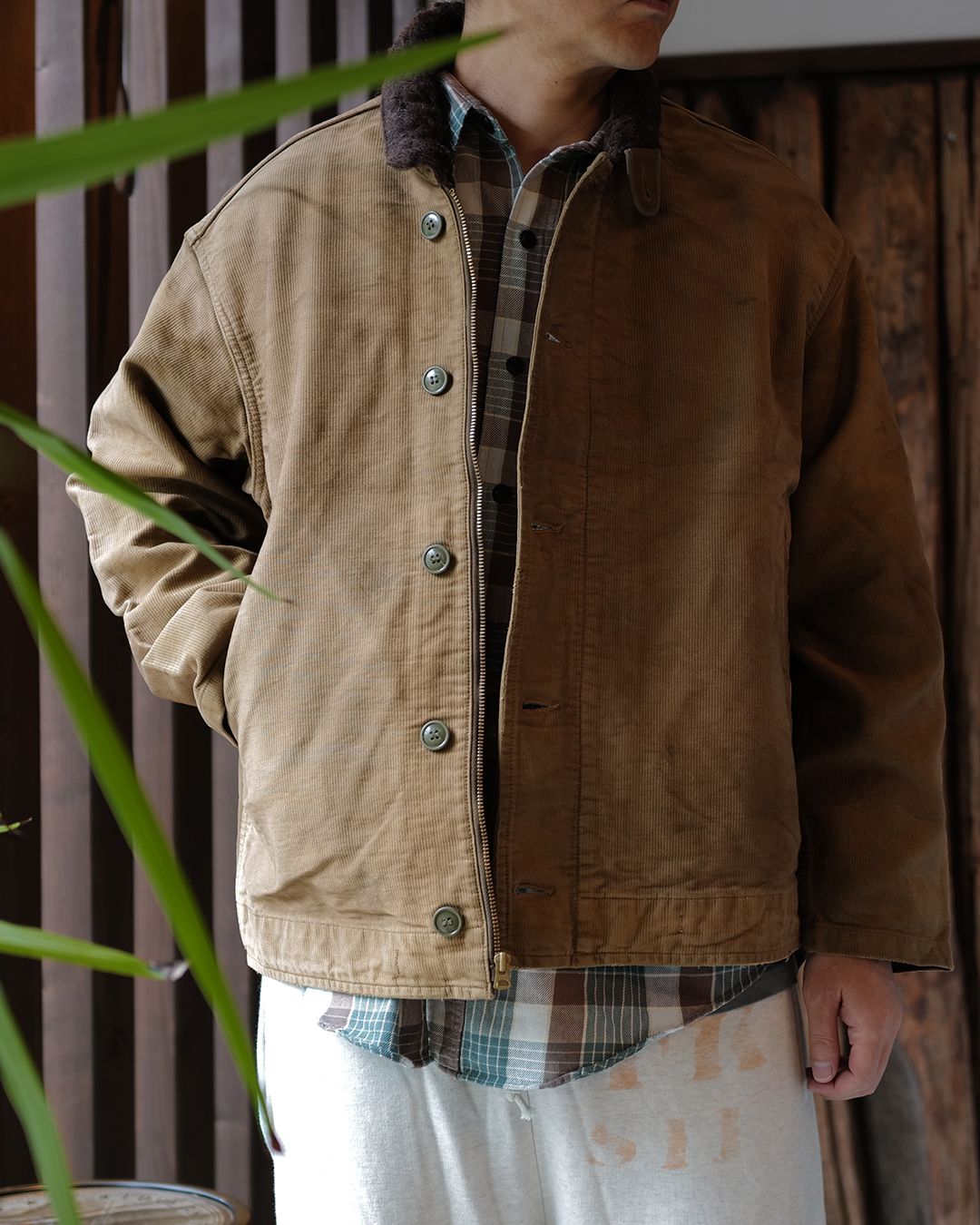 BWU-WN1DJ / WIDE WALE N-1 DECK JACKET