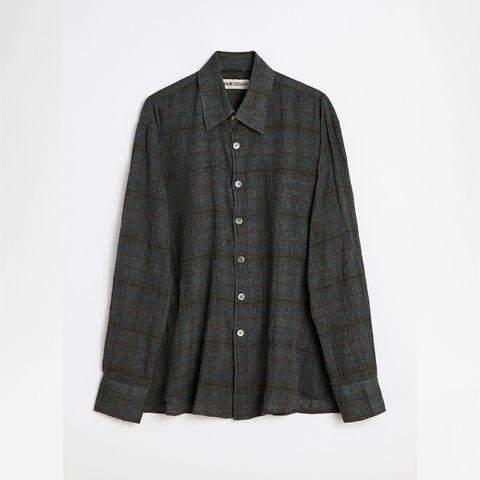 ABOVE SHIRT   Bazaar Check Breeze Weave