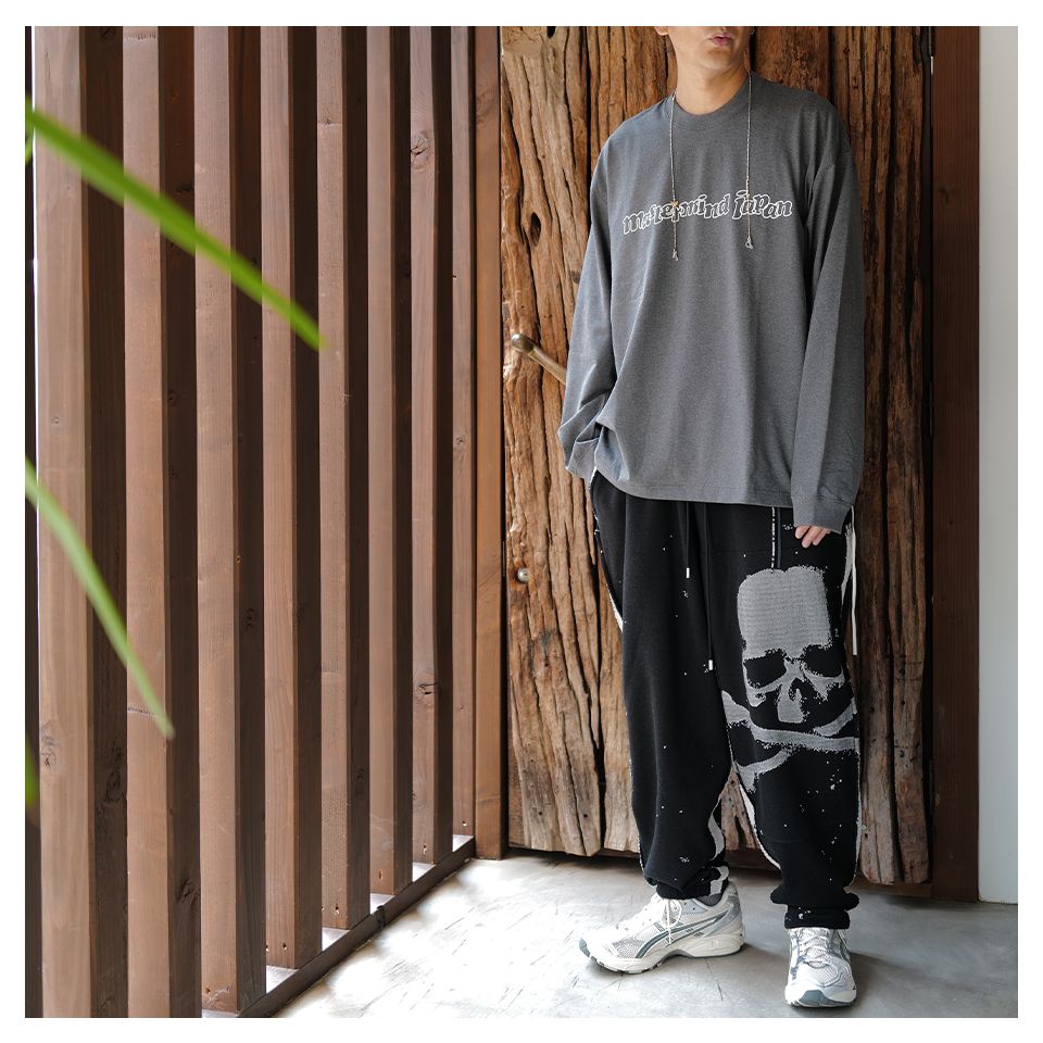 【mastermindJAPAN】 FOAMY LS TEE  TOP GRAY
