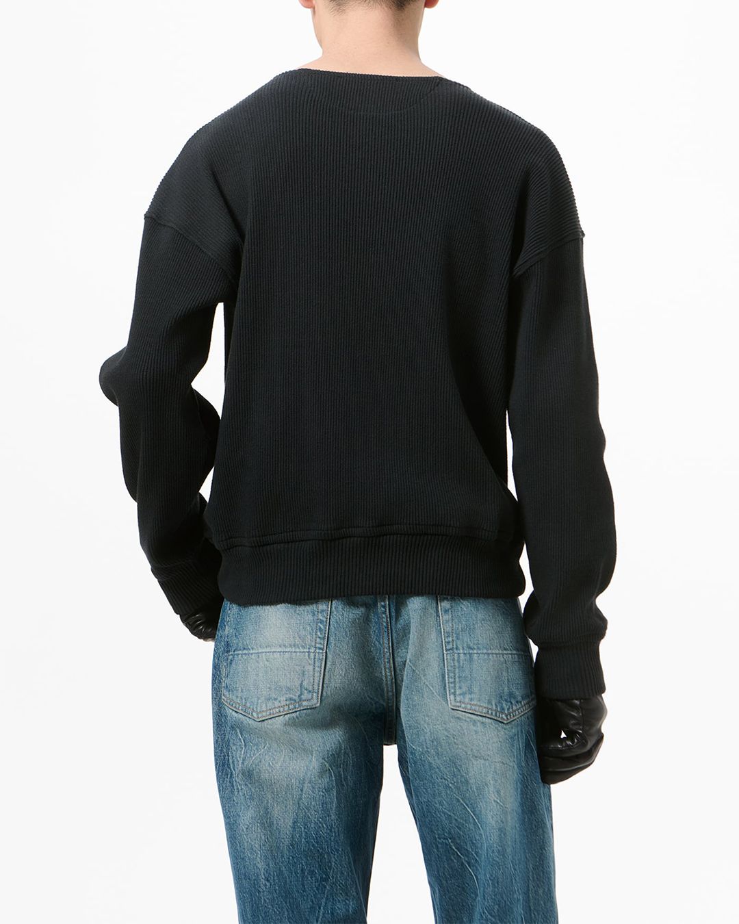 BALLON SWEATSHIRT  Furnace Black Beefy Rib